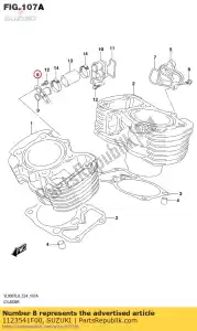 Suzuki 1123541F00 union,cyl inlet - Bottom side