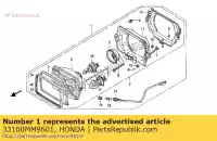 33100MM9601, Honda, conjunto do farol. (1 honda xl transalp v xl600 600 , Novo