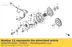 Aquí puede pedir arandela, 10x25x4 de Honda , con el número de pieza 90405ML0000: