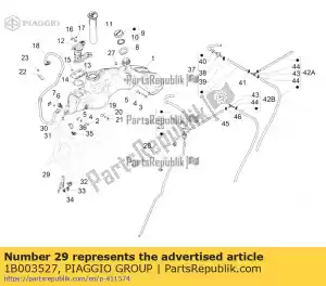 Piaggio Group 1B003527 kantar - Dół