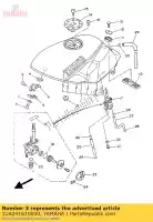 1UA241610000, Yamaha, emblème 1 yamaha rd rdlc 350, Nouveau