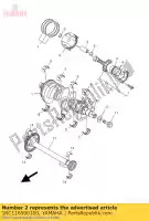 1RC116500100, Yamaha, ensemble de bielle yamaha  mt xsr 850 900 2014 2015 2016 2018 2019 2020 2021, Nouveau