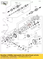 130880009, Kawasaki, 01 p?yta tarcia kawasaki  400 2017 2018 2019 2020, Nowy