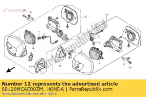 Honda 88120MCAE00ZM miroir comme * pb304p * - La partie au fond