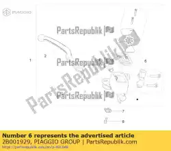 Tutaj możesz zamówić wspornik od Piaggio Group , z numerem części 2B001929: