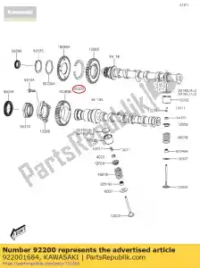 kawasaki 922001684 01 lavadora - Lado inferior