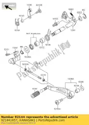 veer, versnellingsstand zx1100-d3 van Kawasaki, met onderdeel nummer 921441857, bestel je hier online: