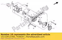 15152KCZ000, Honda, afdichting, rubber honda xr  r xr250r 250 , Nieuw