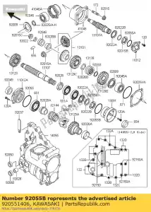 kawasaki 920551406 ring-o, 47,2x2,4 klf300-c1 - Dół