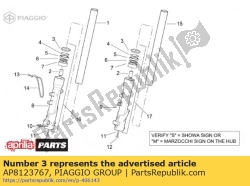 Aprilia AP8123767, Guardapolvo, OEM: Aprilia AP8123767