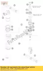 Here you can order the monosh. Bottom part l86 cpl. 07 from KTM, with part number 36120777S1: