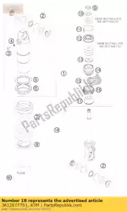 ktm 36120777S1 monosh. bottom part l86 cpl.07 - Bottom side