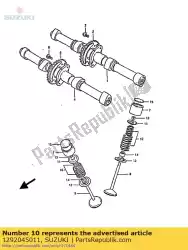 Here you can order the spring set,valv from Suzuki, with part number 1292045011: