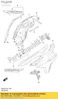 4417831J00, Suzuki, guide, réservoir de carburant suzuki dl vstrom a dl1000a v strom dl650aue dl650a dl650xaue dl650xa dl1000xa 1000 650 , Nouveau