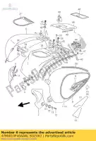 4780010F40AAW, Suzuki, cover assy,side suzuki vl 1500 2004, New