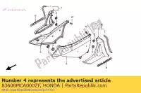 83600MCA000ZF, Honda, cover set, r. side *nh469 honda gl goldwing a gold wing  gl1800a 1800 , New