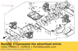 Aquí puede pedir conjunto conjunto, combustible de Honda , con el número de pieza 16027MB6671: