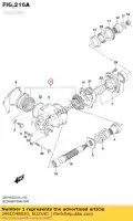 2491048830, Suzuki, tandwielset, tweede suzuki  c vlr vzr 1800 2006 2007 2008 2009 2010 2011 2012 2014 2015 2016 2017 2018 2019, Nieuw