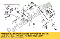 18355KZ3B00, Honda, séjour, chambre honda cr 250 1997 1998 1999 2000 2001, Nouveau