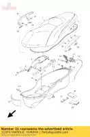 1C0F474W00LK, Yamaha, Assist,grip 2 yamaha yp 125 250 2005 2006 2007 2008 2009, New