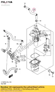 suzuki 1583127H01 durite, essence n°3 - La partie au fond