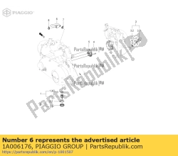 Aprilia 1A006176, Reniflard d'huile, OEM: Aprilia 1A006176