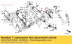 Tutaj możesz zamówić ochraniacz, np. Rura od Honda , z numerem części 18325KZZ900: