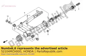 honda 52104MCH000 boot, joint - Bottom side