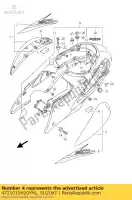 4721015H20YHL, Suzuki, capa, moldura, l (r suzuki gsx hayabusa r bking bka ruf gsx1300r 1300 , Novo