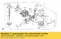 16037KRP981, Honda, geen beschrijving beschikbaar op dit moment honda scv 100 2005 2006 2007, Nieuw