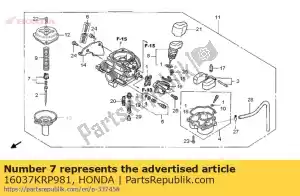 honda 16037KRP981 no description available at the moment - Bottom side