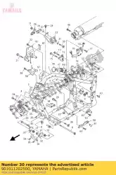 Tutaj możesz zamówić ? Ruba od Yamaha , z numerem części 901011202500: