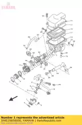 Qui puoi ordinare collettore da Yamaha , con numero parte 1PAE35850000: