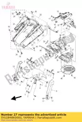 Aqui você pode pedir o assento 2 em Yamaha , com o número da peça 5YU2848K0000: