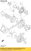 2121005H00, Suzuki, gezicht, vaste schijf suzuki an burgman z za  a an400z an400aza an400zza an400 an400a 400 , Nieuw