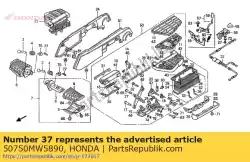 kabel comp., pilli van Honda, met onderdeel nummer 50750MW5890, bestel je hier online: