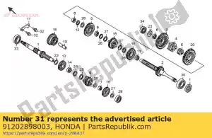 honda 91202898003 joint d'huile, 25x41.25x6 - La partie au fond