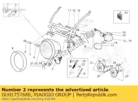 GU01757660, Piaggio Group, okablowanie moto-guzzi v 1100 2001 2002 2003, Nowy