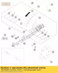 Qui puoi ordinare fr. Ruota cpl. 1,6x21'blk. Sd13 da KTM , con numero parte 7810900114430: