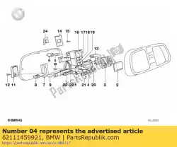 Qui puoi ordinare circuito stampato - contagiri da BMW , con numero parte 62111459921: