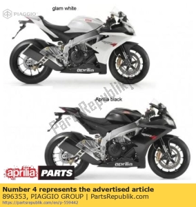 aprilia 896353 almohadillas de choque rsv4 