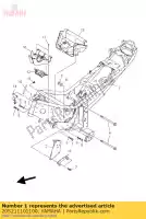 20S211101100, Yamaha, frame comp. yamaha xj 600 2009 2010, Novo