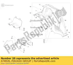 Tutaj możesz zamówić prawy u / ? Ruba od Piaggio Group , z numerem części 674828: