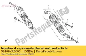 honda 52489KR3003 buisson, rr. coussin - La partie au fond