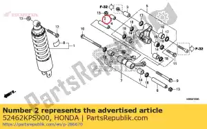 honda 52462KPS900 kraag a, kussenarm - Onderkant