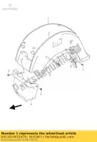 6311010F21K7E, Suzuki, parafango, rr suzuki vl intruder lc vl1500 1500 , Nuovo