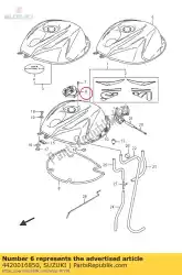 Here you can order the cap set,fuel ta from Suzuki, with part number 4420016850: