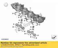 13548355599, BMW, screw clamp bmw  1000 2019 2020 2021, New