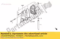 19200HP6A00, Honda, bomba assy., água honda trx700xx 700 , Novo