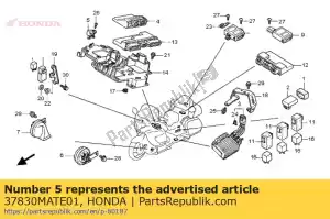 honda 37830MATE01 sensor assy., map - Bottom side